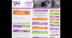 Desktop Screenshot of criirad.org